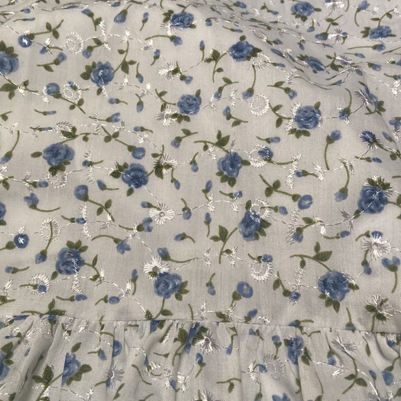 Windsor Blue Forget-me-not Skirt - Picture 7 of 7